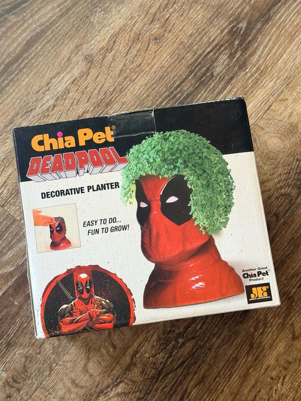 Chia Pet Deadpool Marvel Decorative Pottery Planter